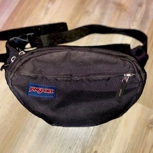 Black Jansport Fanny pack.